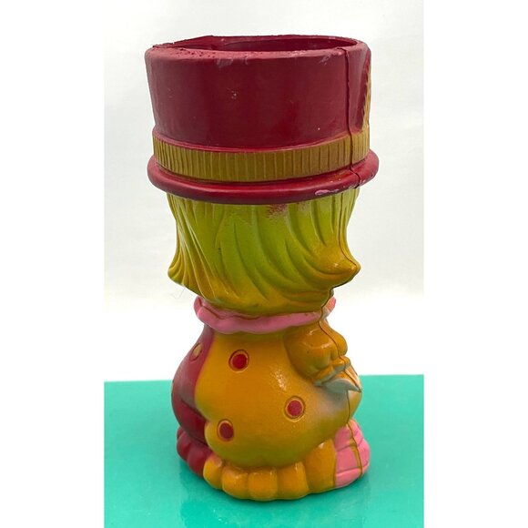 Vintage 70s clown, plastic nursery planter, Polyceramic Rubens 1974 - Picture 3 of 9
